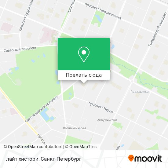Карта лайт хистори