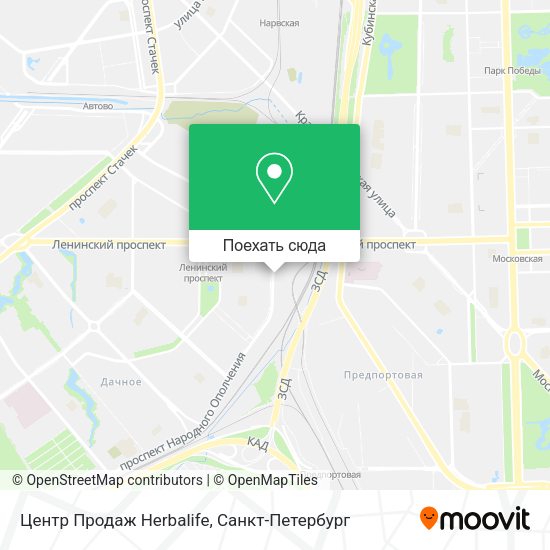 Карта Центр Продаж Herbalife