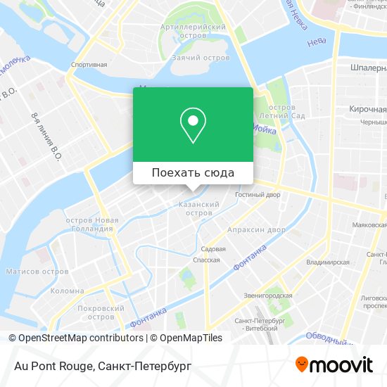 Карта Au Pont Rouge