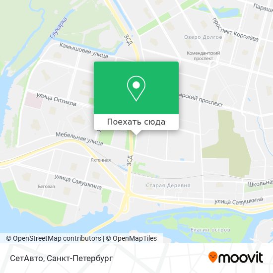 Карта СетАвто