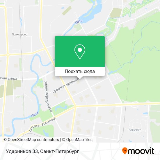 Карта Ударников 33