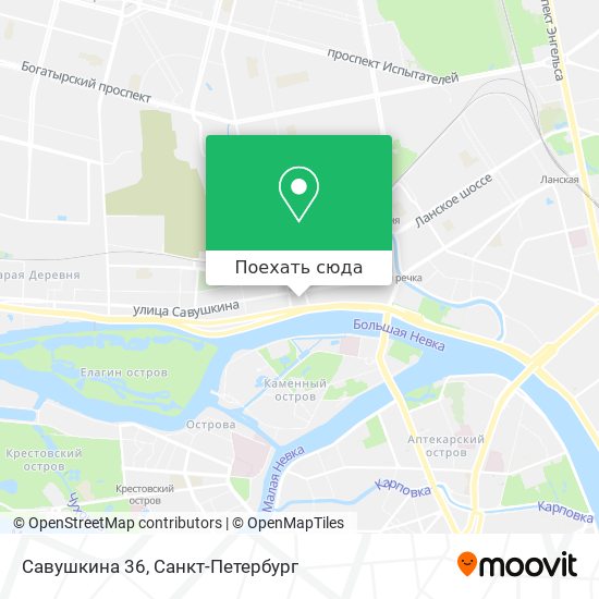 Карта Савушкина 36