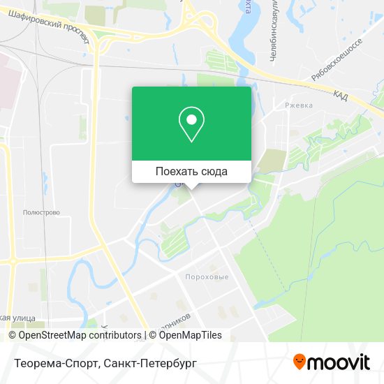 Карта Теорема-Спорт