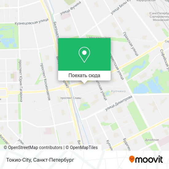 Карта Токио-City