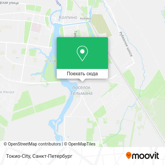 Карта Токио-City