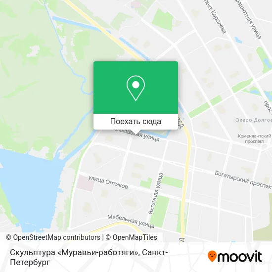 Карта Скульптура «Муравьи-работяги»