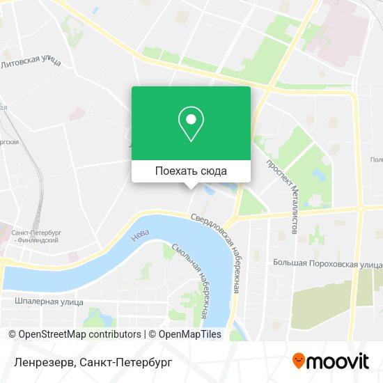 Карта Ленрезерв