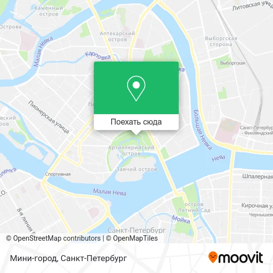 Карта Мини-город