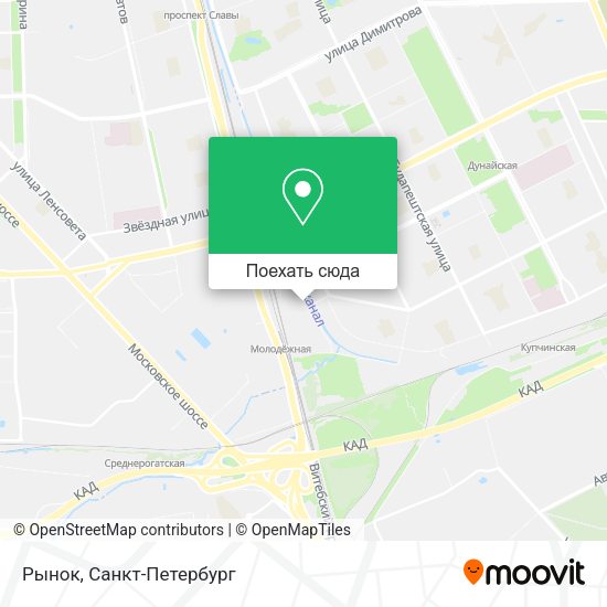 Карта Рынок