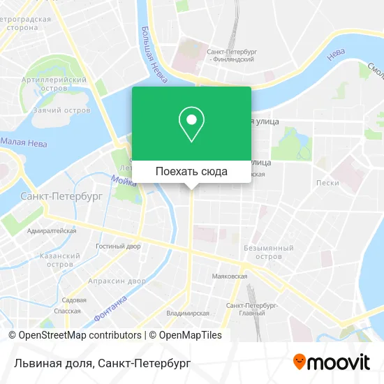 Карта Львиная доля