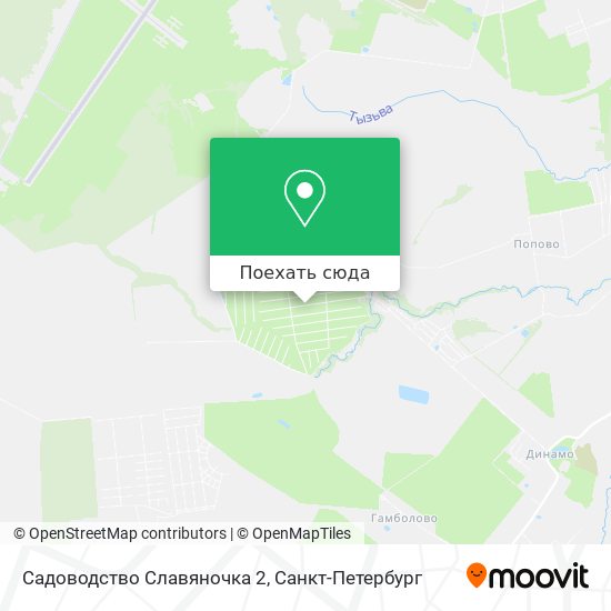 Карта Садоводство Славяночка  2