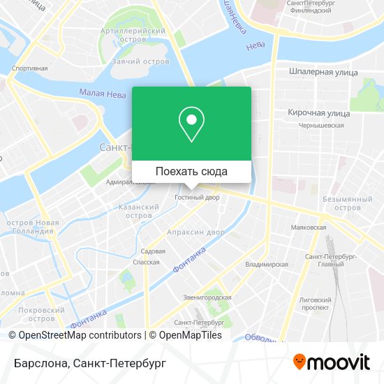Карта Барслона