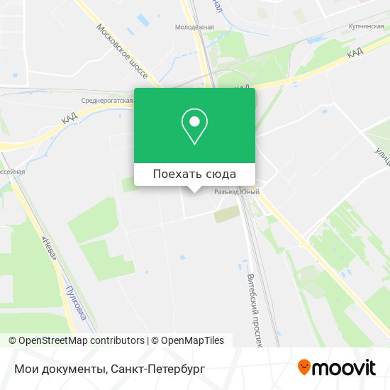 Карта Мои документы