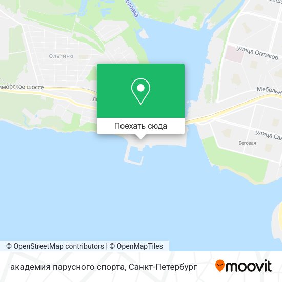 Карта академия парусного спорта