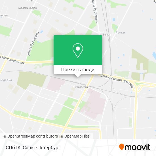 Карта СПбТК