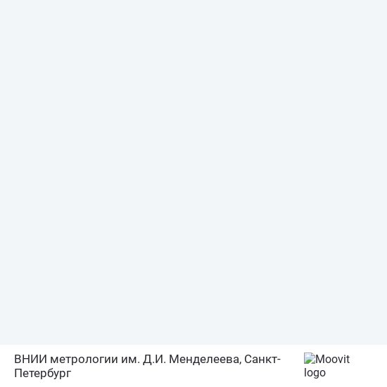 Карта ВНИИ метрологии им. Д.И. Менделеева
