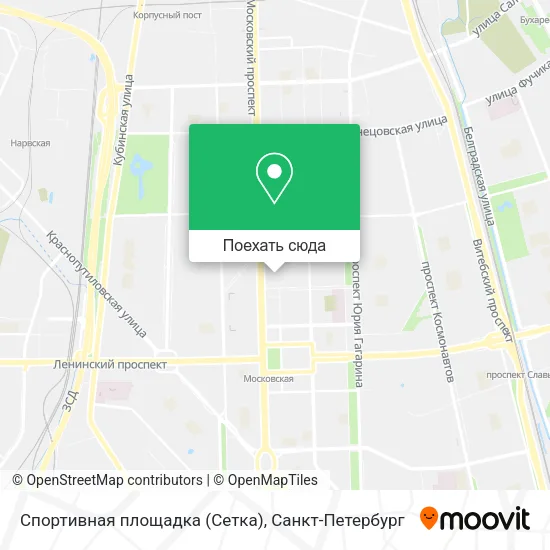 Карта Спортивная площадка (Сетка)