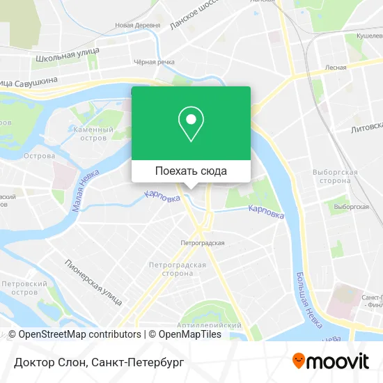 Карта Доктор Слон