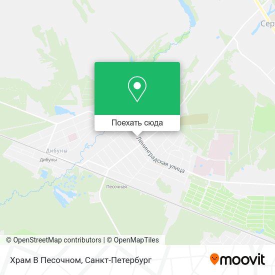 Карта Храм В Песочном