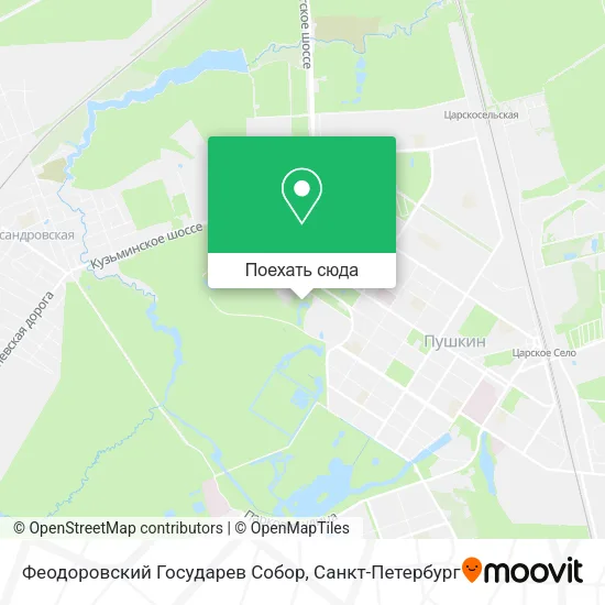 Карта Феодоровский Государев Собор