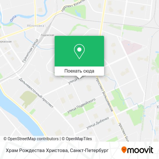 Карта Храм Рождества Христова