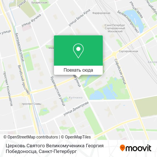 Карта Церковь Святого Великомученика Георгия Победоносца