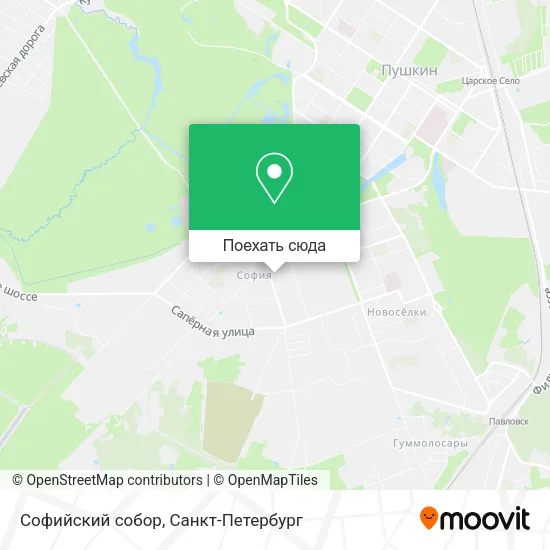 Карта Софийский собор