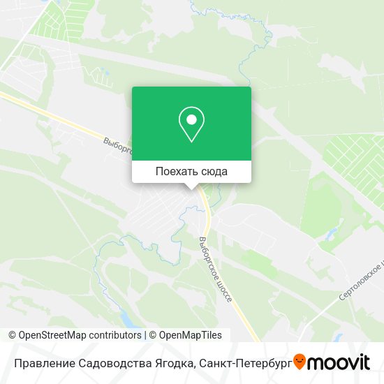 Карта Правление Садоводства Ягодка