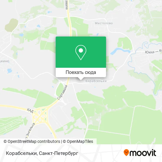 Карта Корабсельки