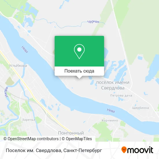 Карта Поселок им. Свердлова