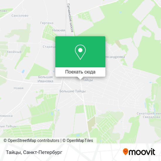 Карта Тайцы