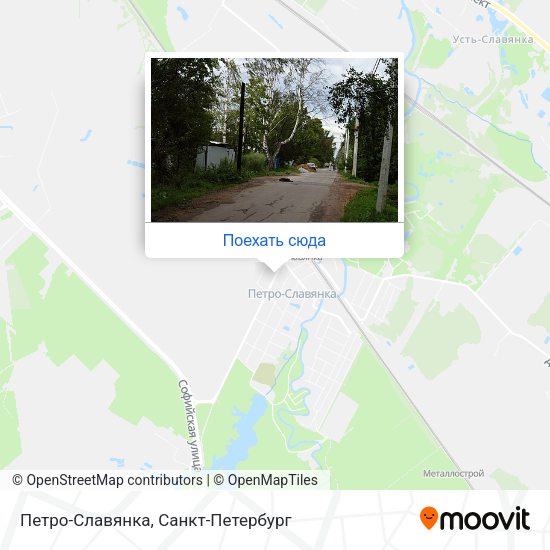 Карта Петро-Славянка