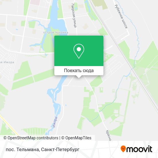 Карта пос. Тельмана