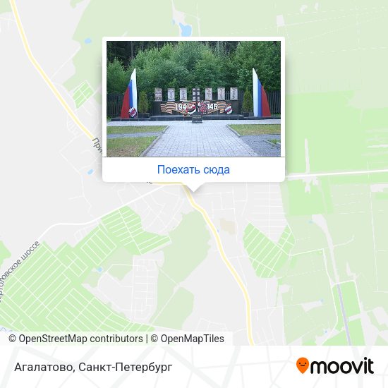 Карта Агалатово