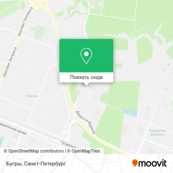 Карта Бугры
