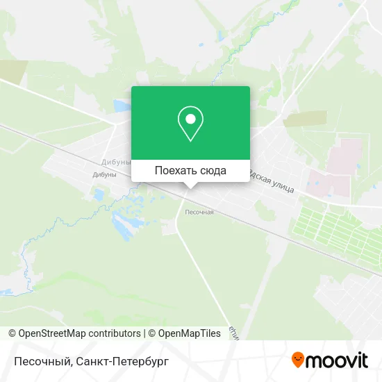 Карта Песочный