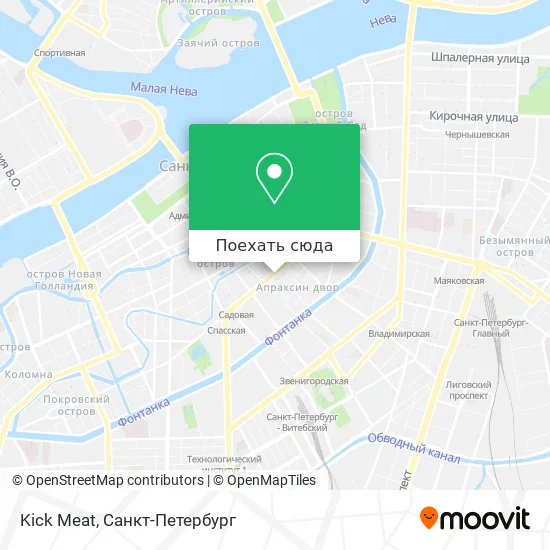 Карта Kick Meat