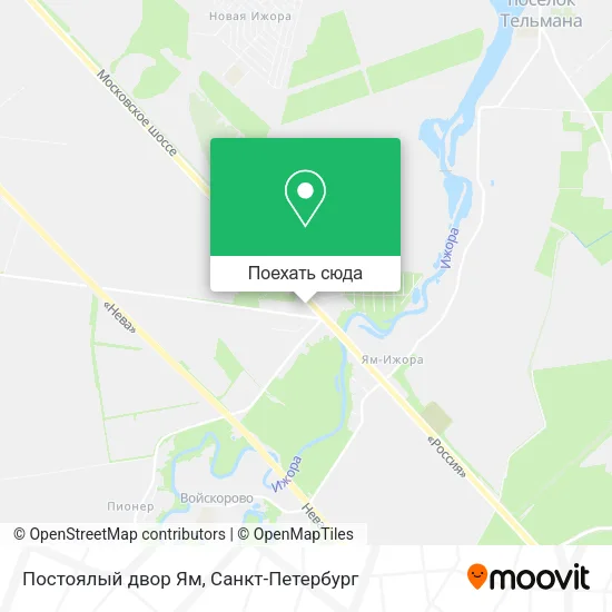 Карта Постоялый двор Ям