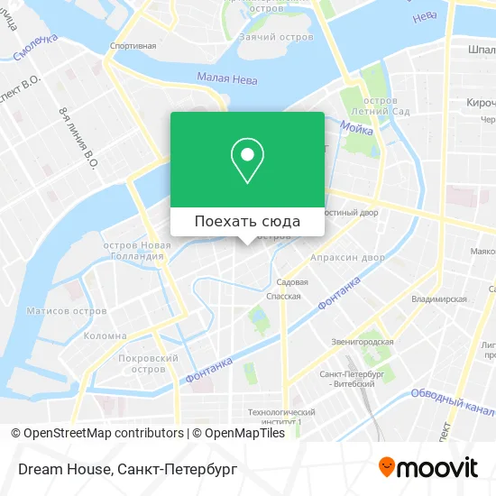 Карта Dream House