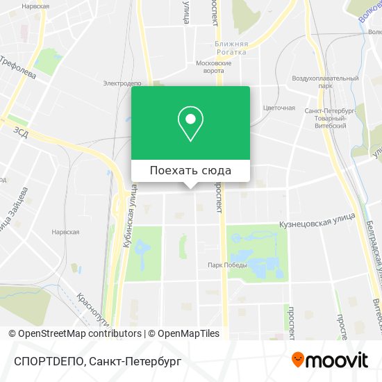 Карта СПОРТDЕПО