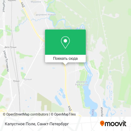 Карта Капустное Поле