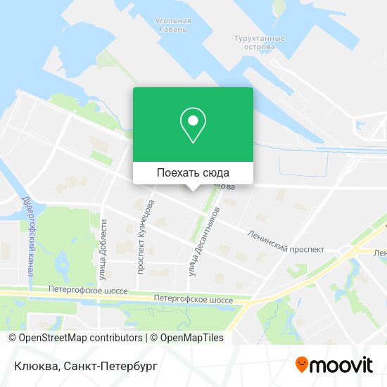 Карта Клюква