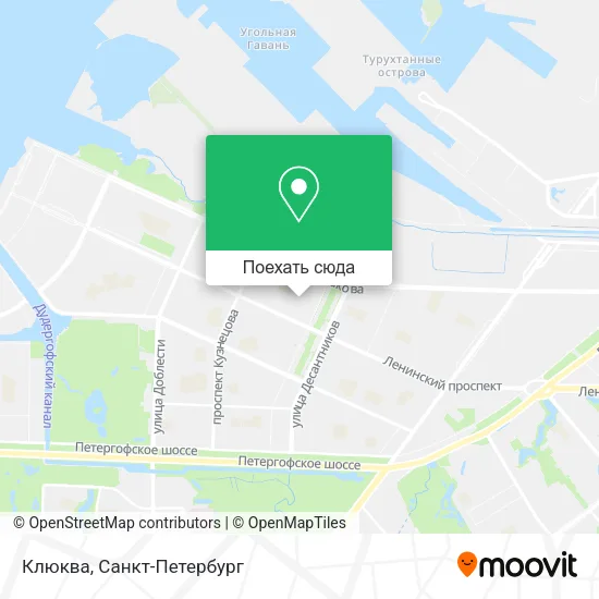 Карта Клюква