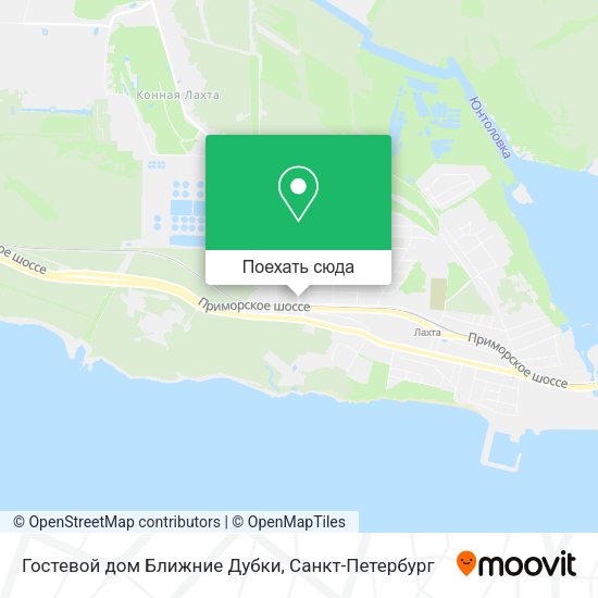 Карта Гостевой дом Ближние Дубки