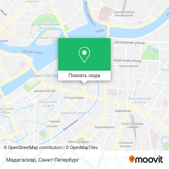 Карта Мадагаскар