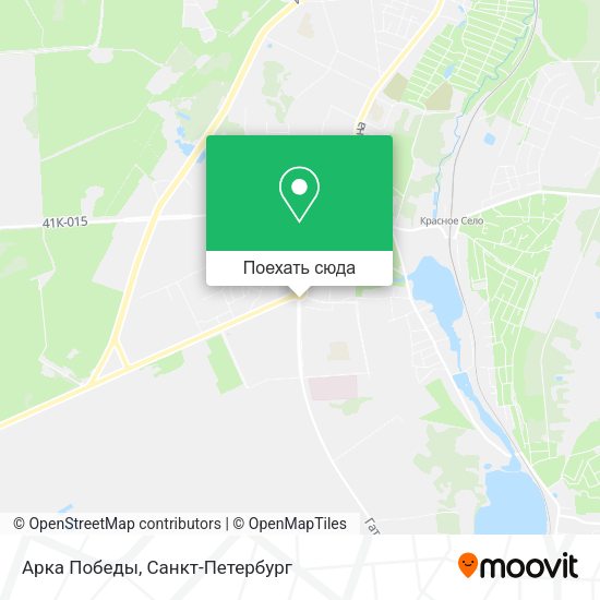 Карта Арка Победы