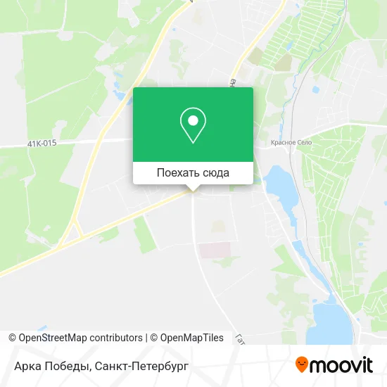 Карта Арка Победы