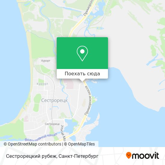 Карта Сестрорецкий рубеж