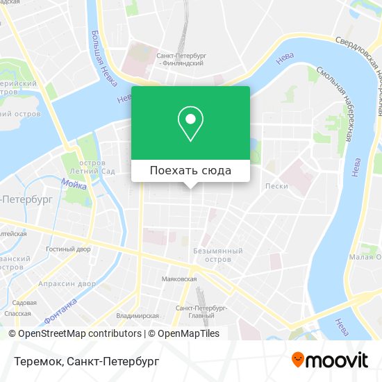 Карта Теремок