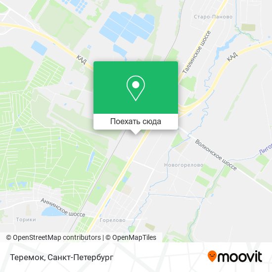 Карта Теремок